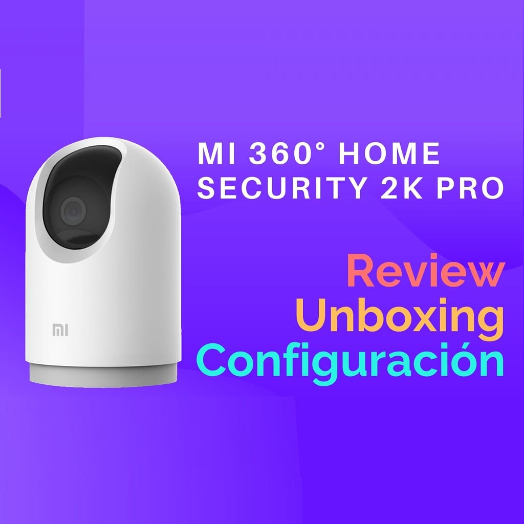Cámara seguridad vigilabebés XIAOMI MI 360 Home Security Camera 2K Pro
